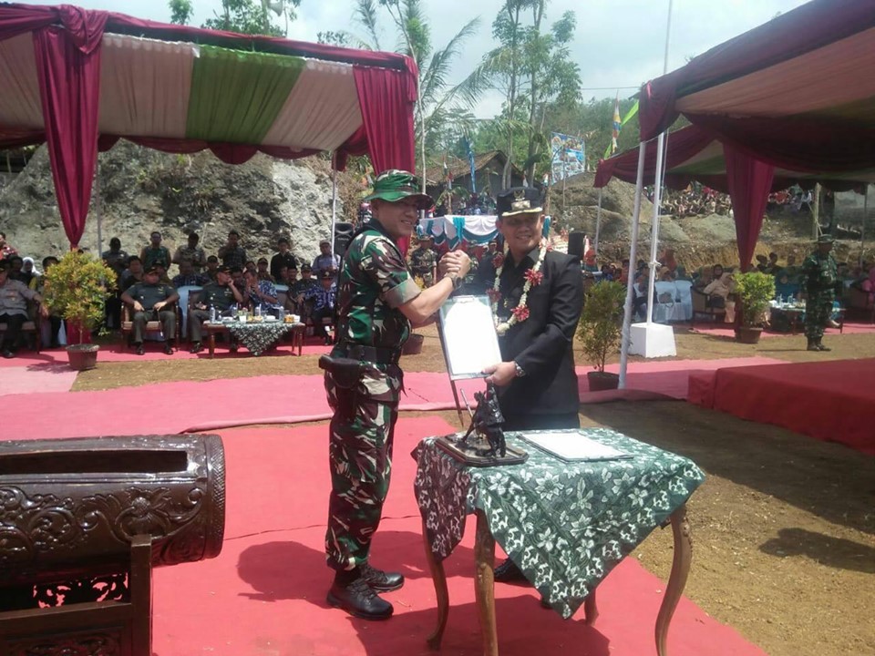 PEMBUKAAN TMMD REGULER KE – 106 TAHUN ANGGARAN 2019 DESA RAHAYU, KECAMATAN PADURESO, KABUPATEN KEBUMEN
